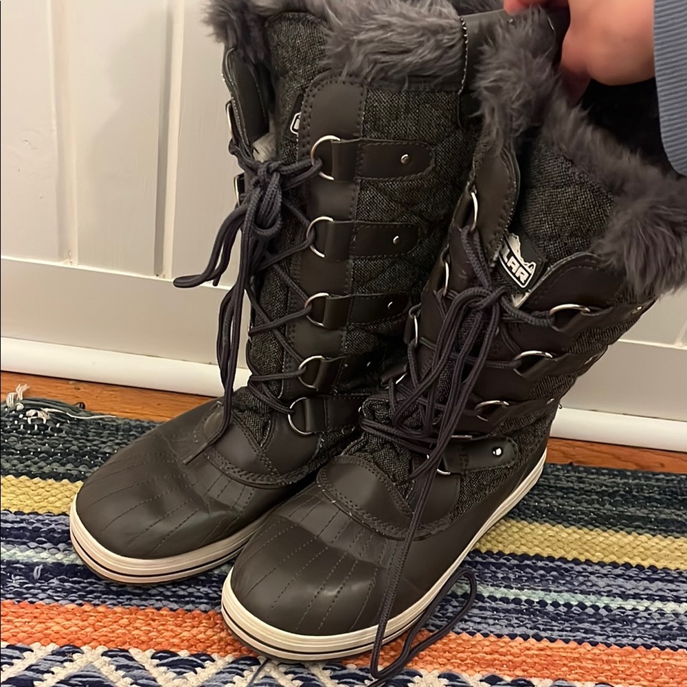 Polar Winter Boots with Fur Lining